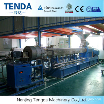 Granulating Rubber Twin Screw Extruder Machine